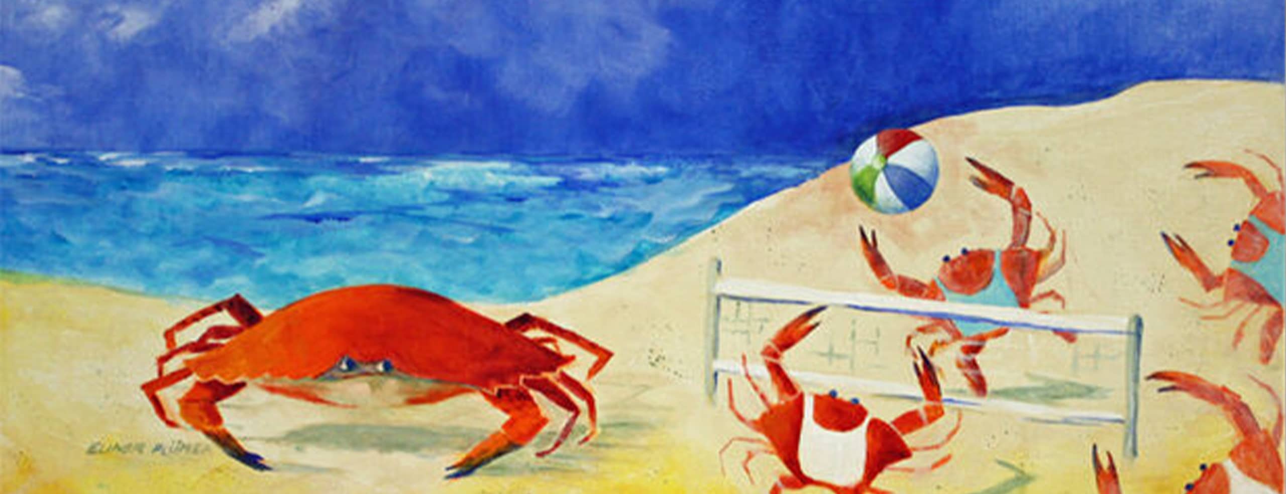 crabs at the beach