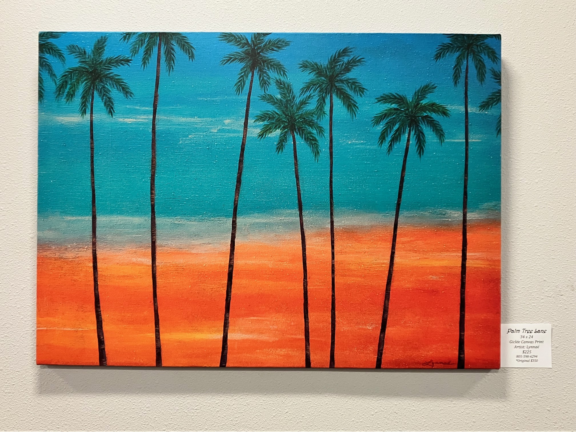 palm tree art